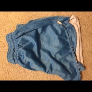 Reversible workout shorts